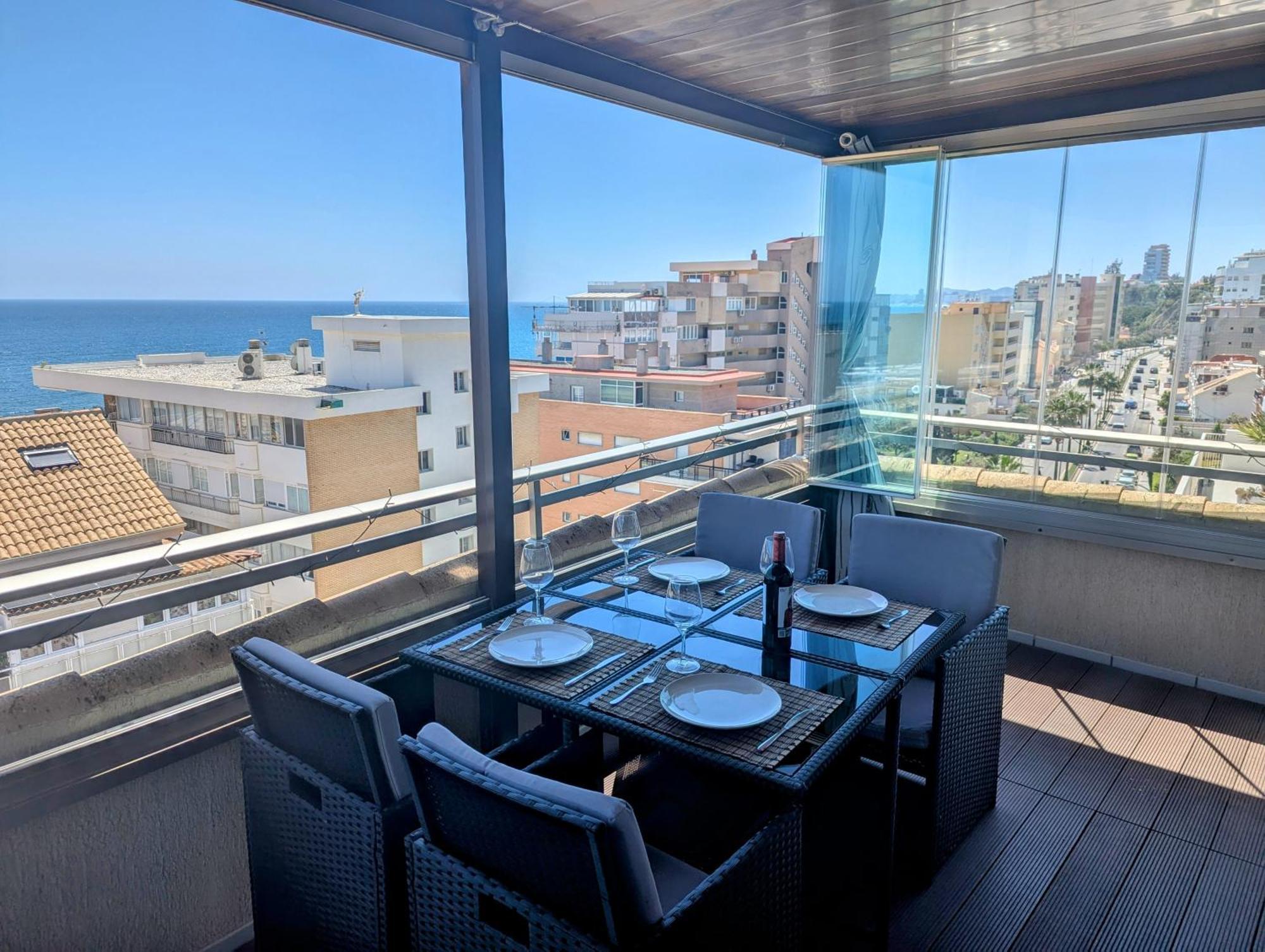 Modern Penthouse Apartment - 1 Min From The Beach Fuengirola Exterior photo