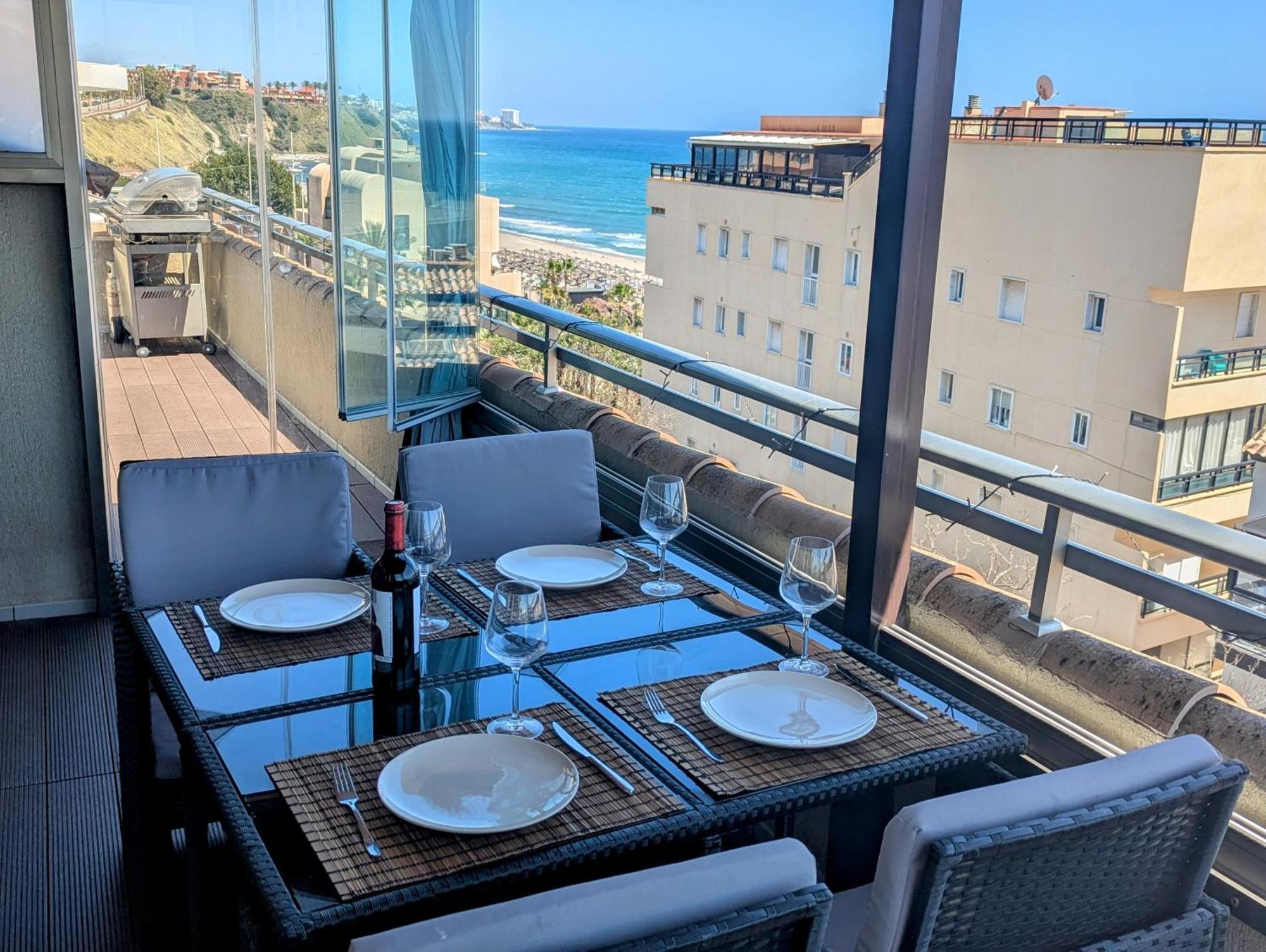 Modern Penthouse Apartment - 1 Min From The Beach Fuengirola Exterior photo